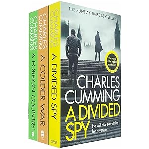 Seller image for Thomas Kell Spy Thriller Series 3 Books Collection Set By Charles Cumming (A Foreign Country, A Colder War & A Divided Spy) for sale by usa4books