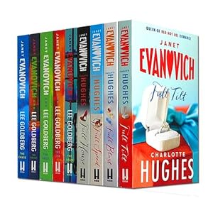 Seller image for Janet Evanovich 9 Books Collection Set (Scam, Pursuit, Full Speed, Full Tilt, Heist, Full Blast, Chase, Full House, Job) for sale by usa4books