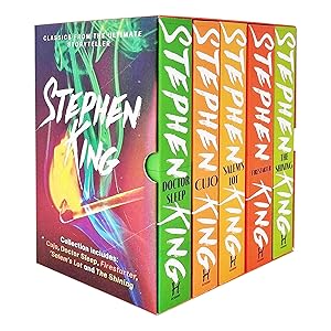 Image du vendeur pour Stephen King 5 Books Collection Box Set (Cujo, 'Salem's Lot, The Shining, Doctor Sleep, Fire Starter) mis en vente par usa4books