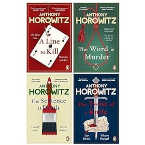 Seller image for Hawthorne and Horowitz Mysteries Series 4 Books Collection Set (The Word Is Murder, The Sentence is Death, A Line to Kill & The Twist of a Knife) for sale by usa4books