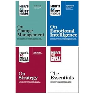 Seller image for Hbrs 10 Must Reads Leadership Collection 4 Books Set - The Essentials Emotional Intelligence Strat. for sale by usa4books