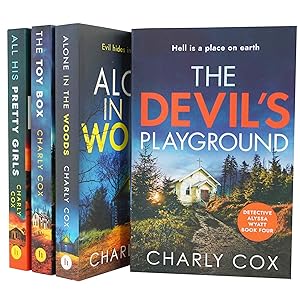 Seller image for Detective Alyssa Wyatt Series 4 Books Collection Set by Charly Cox (All His Pretty Girls, The Toybox, Alone in the Woods & The Devil's Playground) for sale by usa4books