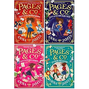 Immagine del venditore per Anna James Pages &amp; Co Collection 4 Books Set (Tilly and the Bookwanderers, Tilly and the Lost Fairy Tales, Tilly and the Map of Stories, The Book Smugglers) venduto da usa4books