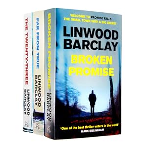 Image du vendeur pour Promise Falls Trilogy Series 3 Books Collection Set by Linwood Barclay (Broken Promise, Far From True & The Twenty-Three) mis en vente par usa4books