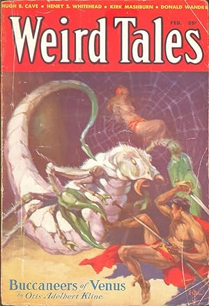 Weird Tales 1933 February. St. John Cover.