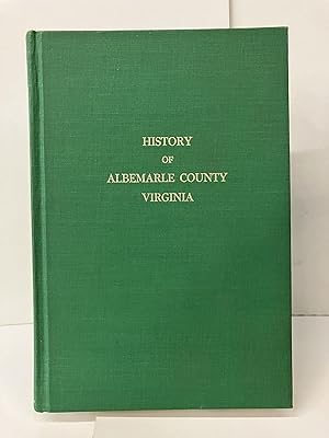 History of Albemarle County Virginia