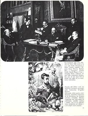 Seller image for LAMINA 35911: Consistorio de Jocs Florals de 1900 for sale by EL BOLETIN