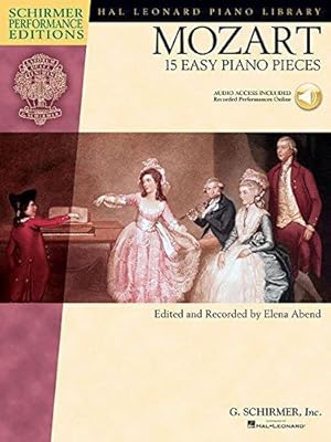 Bild des Verkufers fr Mozart: 15 Easy Piano Pieces (Schirmer Performance Editions) zum Verkauf von WeBuyBooks