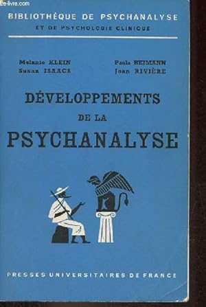 Seller image for Dveloppements de la psychanalyse - Collection " Bibliothque de psychanalyse et de psychologie clinique ". for sale by Le-Livre