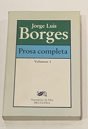 Prosa completa (Vol 1).