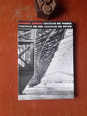 Imagen del vendedor de Construire en France, en fer, en bton a la venta por Librairie de la Garenne