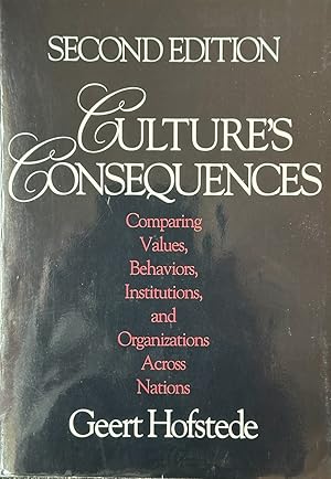 Seller image for Culture's Consequences - Comparing Values, Behaviors, Institutions and Organizations Across Nations for sale by Dr.Bookman - Books Packaged in Cardboard