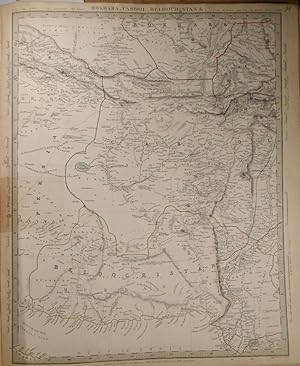 Map of Bokhara, Cabool, Beloochistan &c