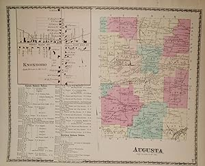Map of Augusta, New York