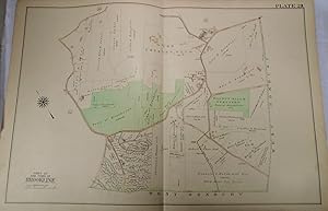 Map of Part of Brookline, Massachusetts