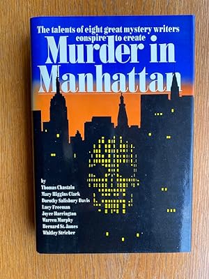 Bild des Verkufers fr Murder in Manhattan zum Verkauf von Scene of the Crime, ABAC, IOBA