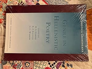 Genre in Hellenistic Poetry (Hellenistica Groningana III)