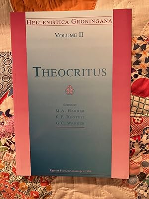 Bild des Verkufers fr Theocritus (Hellenistica Groningana II) zum Verkauf von Curculio Scholarly Books