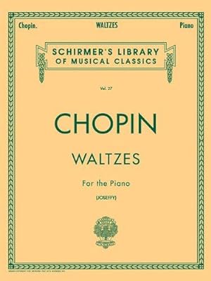 Bild des Verkufers fr Valses: Schirmer Library of Classics Volume 27 Piano Solo zum Verkauf von WeBuyBooks