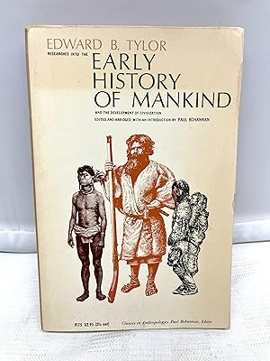 Image du vendeur pour Researches into the Early History of Mankind and the Development of Civilization mis en vente par Prestonshire Books, IOBA