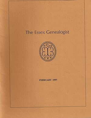 Seller image for THE ESSEX GENEALOGIST, VOLUME 17, February 1997 for sale by UHR Books