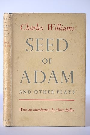 Immagine del venditore per Seed of Adam and Other Plays venduto da Hudston Books