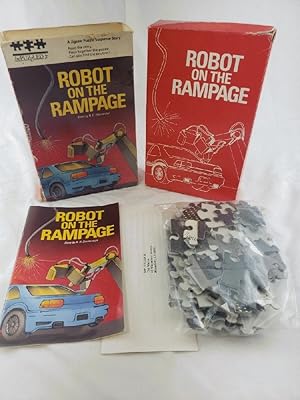 Seller image for A Jigsaw Puzzle Suspense Story 1988 bePuzzled Jr. "Robot on the Rampage" MIP for sale by Heisenbooks