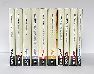 Ten James Bond novels, from the Centenary Edition, comprising: Casino Royale; Live and Let Die; M...