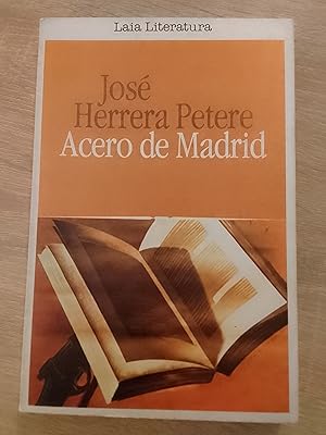 Imagen del vendedor de Acero de Madrid a la venta por Librera Eleutheria