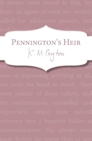 Image du vendeur pour Pennington's Heir: Book 3 (Pennington, 3) mis en vente par WeBuyBooks