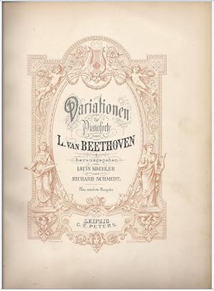 Seller image for Variationen fr Pianoforte von L. van Beethoven. Abtheilung I u. II [2 Bnde in 1]. for sale by Antiquariat Bcherstapel