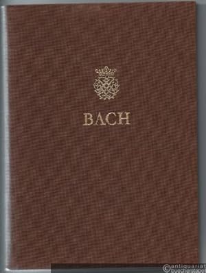 Bild des Verkufers fr Johann Sebastian Bach. Neue Ausgabe smtlicher Werke. Serie II, Band 2. Lutherische Messen und einzelne Messenstze. Kritischer Bericht. zum Verkauf von Antiquariat Bcherstapel