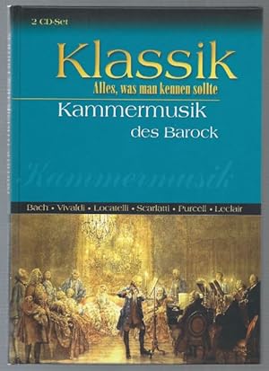 Bild des Verkufers fr Klassik. Alles, was man kennen sollte. Kammermusik des Barock. 2 CD-Set. zum Verkauf von Antiquariat Bcherstapel