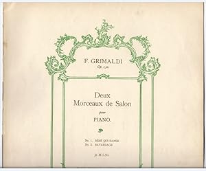 Imagen del vendedor de Bavardage, Op. 130 No. 2 (= Deux Morceaux de Salon pour Piano, No. 2). a la venta por Antiquariat Bcherstapel