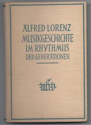 Immagine del venditore per Musikgeschichte im Rhythmus der Generationen. venduto da Antiquariat Bcherstapel