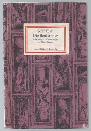 Seller image for Die Bettleroper (= Insel-Bcherei Nr. 984) [1]. for sale by Antiquariat Bcherstapel