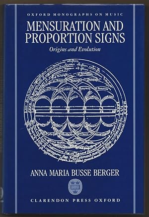 Immagine del venditore per Mensuration and proportion signs. Origins and evolution (= Oxford monographs on music). venduto da Antiquariat Bcherstapel