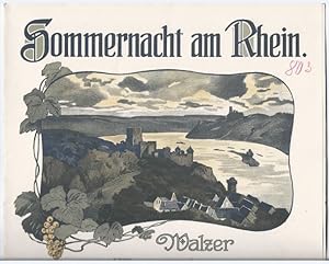 Seller image for Sommernacht am Rhein. Walzer von Oscar Fetras, Op. 149. Fr Pianoforte. for sale by Antiquariat Bcherstapel