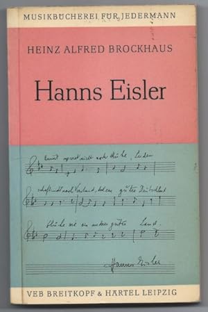 Image du vendeur pour Hanns Eisler (= Musikbcherei fr Jedermann, Nr. 19). mis en vente par Antiquariat Bcherstapel