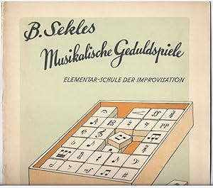 Bild des Verkufers fr Musikalische Geduldspiele. Elementar-Schule der Improvisation, Heft 3: Halbfreie bungen. Freie bungen (= Edition Schott, Nr. 2170c). zum Verkauf von Antiquariat Bcherstapel