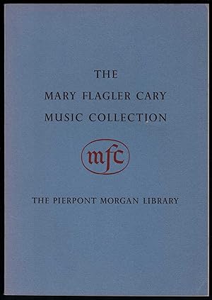 Bild des Verkufers fr The Mary Flagler Cary Music Collection. Printed Books and Music, Manuscripts, Autograph Letters, Documents, Portraits. zum Verkauf von Antiquariat Bcherstapel