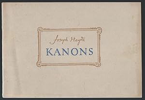 Seller image for Kanons (= Brenreiter-Ausgabe 904). for sale by Antiquariat Bcherstapel