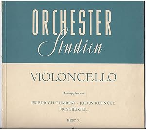 Immagine del venditore per Orchesterstudien fr Violoncello, Heft 3 (= Orchesterstudien fr alle Instrumente. Eine Sammlung der wichtigsten Stellen aus Opern, Oratorien, Symphonien und anderen Werken, Nr. 668). venduto da Antiquariat Bcherstapel