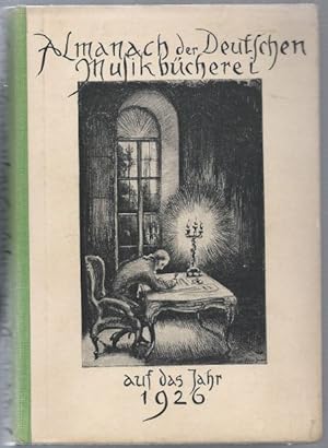Image du vendeur pour Almanach der Deutschen Musikbcherei auf das Jahr 1926. mis en vente par Antiquariat Bcherstapel