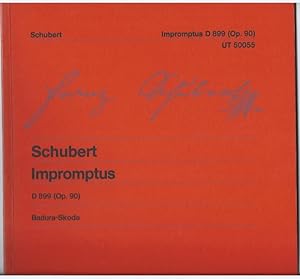 Bild des Verkufers fr Impromptus D 899 (Op. 90) (= Wiener Urtext Edition, Nr. 50055). zum Verkauf von Antiquariat Bcherstapel