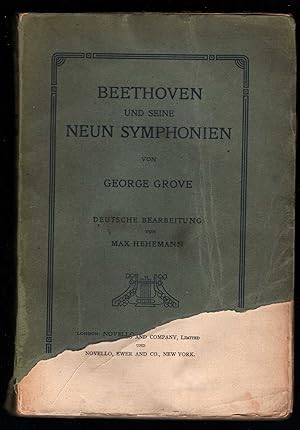 Bild des Verkufers fr Beethoven und seine neun Symphonien. zum Verkauf von Antiquariat Bcherstapel