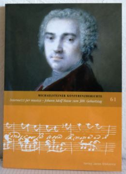 Imagen del vendedor de Intermezzi per musica. Johann Adolf Hasse zum 300. Geburtstag (= Michaelsteiner Konferenzberichte 61). a la venta por Antiquariat Bcherstapel