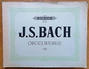 Immagine del venditore per Orgelwerke VIII (= Edition Peters, Nr. 247). venduto da Antiquariat Bcherstapel