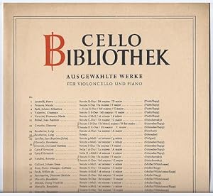 Imagen del vendedor de Rondo fr Violoncello und Piano (= Cello-Bibliothek 26). a la venta por Antiquariat Bcherstapel