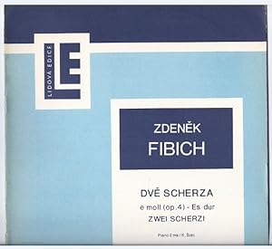 Image du vendeur pour Dve Scherza e moll - Es dur (op. 4) / Zwei Scherzi (= Lidova Edice). mis en vente par Antiquariat Bcherstapel